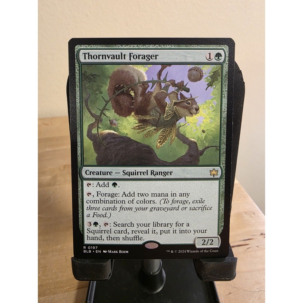 Thornvault Forager #197 (NM) Bloomburrow BLB Magic MTG